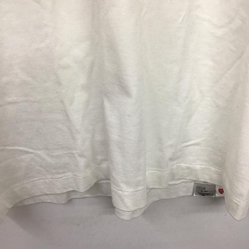 ヒューマンメード HUMAN MADE Tシャツ 半袖 半袖カットソー プリントTシャツ クルーネックカットソー M プリント 白 / ホワイト /  メンズ USED 古着 中古 10140315