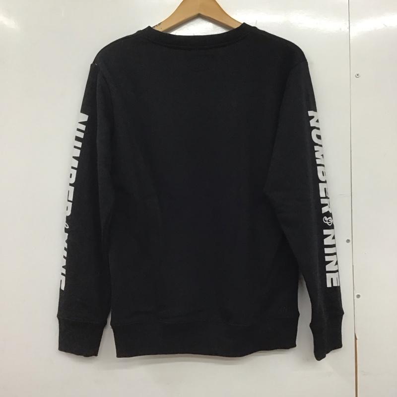ナンバーナイン デニム NUMBER (N)INE DENIM トレーナー 長袖 ndc-722n スウェット トレーナー L ロゴ、文字 黒 / ブラック /  メンズ USED 古着 中古 10145295