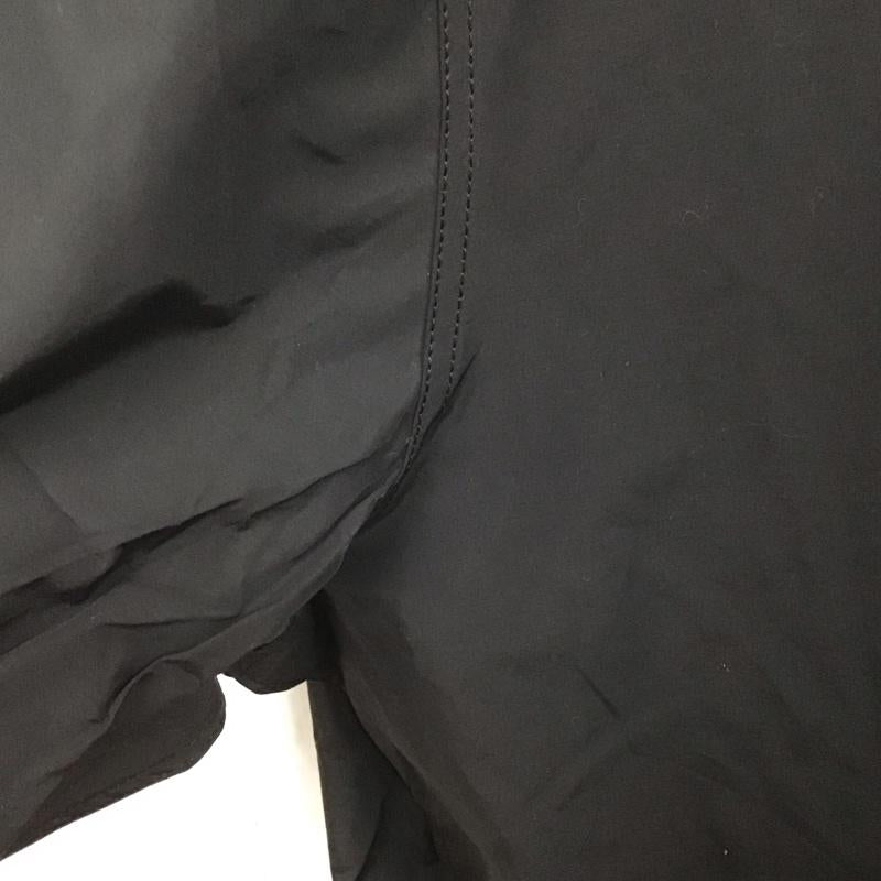 キャスパージョンアイバー CASPER JOHN AIVER シャツ、ブラウス 半袖 半袖ロングシャツ パーカー付きシャツ 前開シャツ 無地 黒 / ブラック /  メンズ USED 古着 中古 10107488