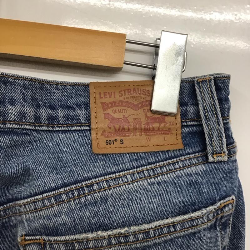 リーバイス Levi s パンツ デニム、ジーンズ 26インチ 無地 水色 / ライトブルー /  レディース USED 古着 中古 10144059