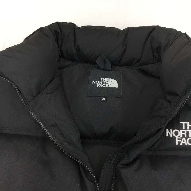 ザノースフェイス THE NORTH FACE ジャケット、上着 ダウンジャケット ND92335　NUPTSE JACKET　ヌプシ　ジャケット M ロゴ、文字 黒 / ブラック /  メンズ USED 古着 中古 10120965
