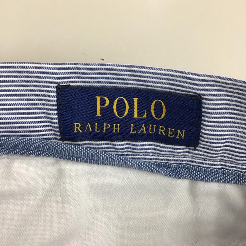 ラルフローレン RALPHLAUREN パンツ ショートパンツ ショートパンツ ハーフパンツ カジュアルパンツ 32インチ ストライプ 青 / ブルー /  メンズ USED 古着 中古 10117515