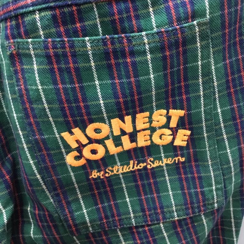 スタジオセブン STUDIO SEVEN パンツ ワークパンツ、ペインターパンツ 321-333204 GU XL チェック 緑 / グリーン / X 白 / ホワイト / X 紺 / ネイビー / X 赤 / レッド / X 黄 / イエロー /  メンズ USED 古着 中古 10111339