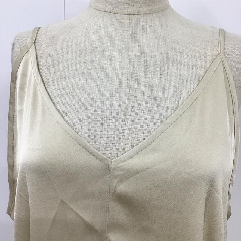 ティティベイト titivate ワンピース ロングスカート XN0888 キャミワンピース M 無地 アイボリー / アイボリー /  レディース USED 古着 中古 10115271