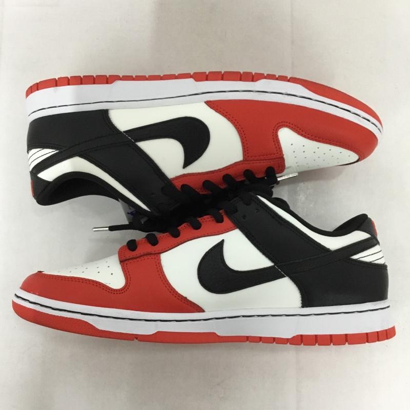 ナイキ NIKE スニーカー スニーカー DD3363-100 DUNK LOW RETRO EMB NBA 75TH ANNIVERSARY 29cm 29.0cm ロゴ、文字 白 / ホワイト / X 黒 / ブラック / X 赤 / レッド /  メンズ USED 古着 中古 10141929