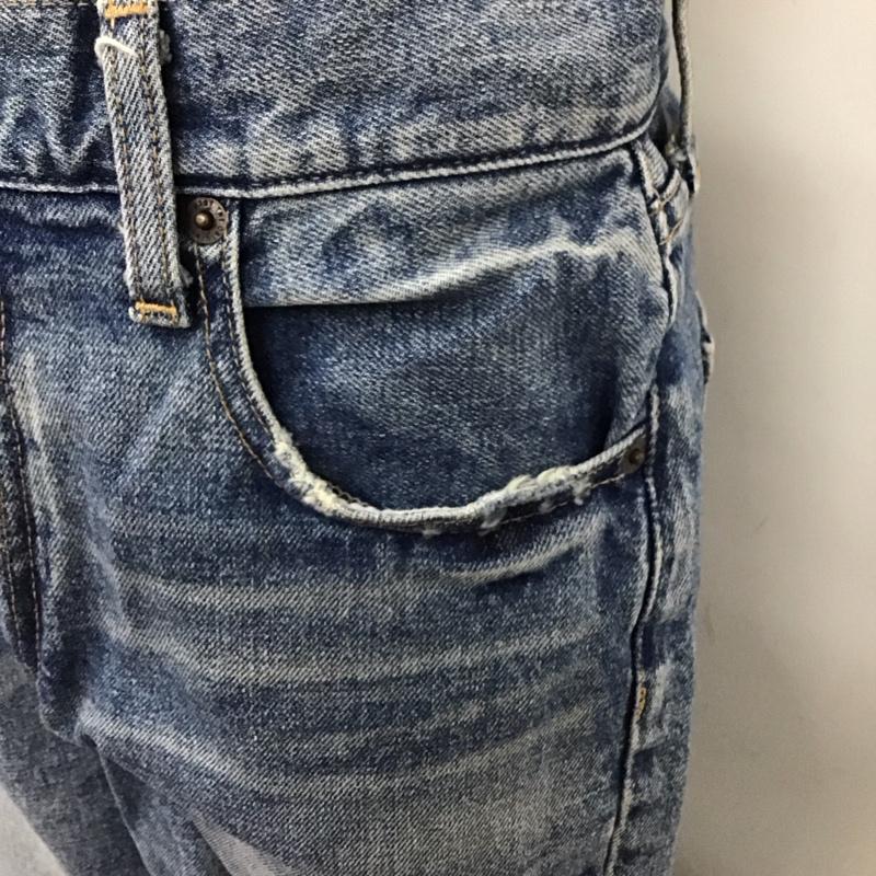 マウジー MOUSSY パンツ デニム、ジーンズ 010faa12-1300-1 ブーツカットパンツ デニムパンツ フレアパンツ 27インチ 無地 インディゴ / インディゴ /  レディース USED 古着 中古 10114480