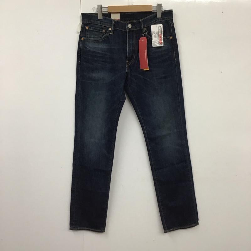 リーバイストラウスアンドコー Levi Strauss & co. パンツ デニム、ジーンズ デニムパンツ ストレートパンツ ワイドパンツ カジュアルパンツ 32インチ 無地 インディゴ / インディゴ /  メンズ USED 古着 中古 10124035