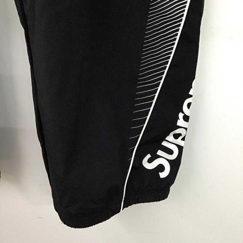 シュプリーム Supreme パンツ ワークパンツ、ペインターパンツ 2022SS UmbroTrackPant ジャージ ワイドパンツ L ロゴ、文字 黒 / ブラック /  メンズ USED 古着 中古 10119210