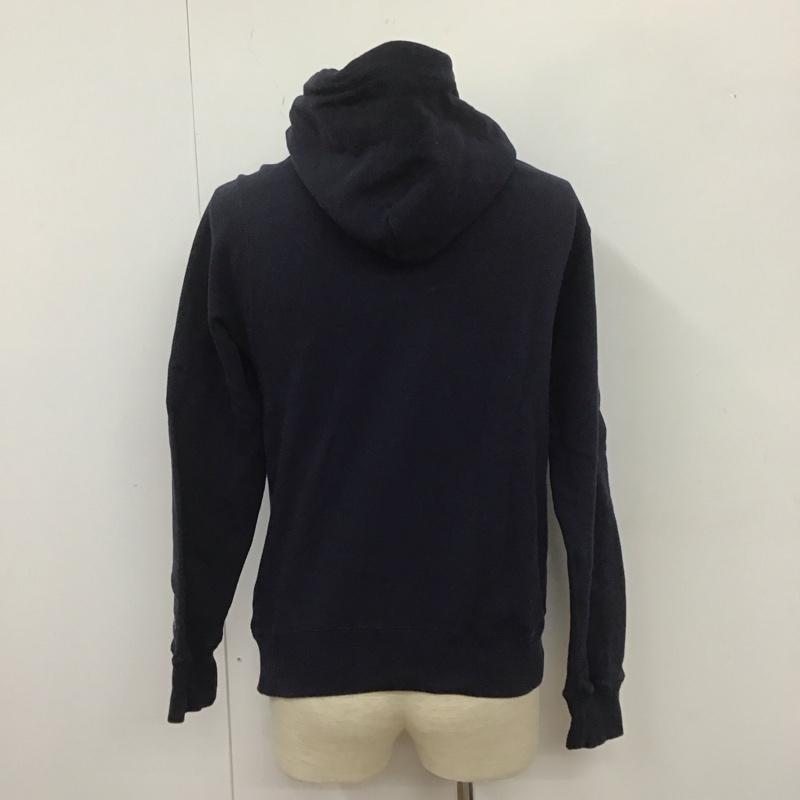 ショット schott パーカー 長袖 3163020 RUSSELL ATHLETIC プルオーバー S ロゴ、文字 紺 / ネイビー /  メンズ USED 古着 中古 10108248