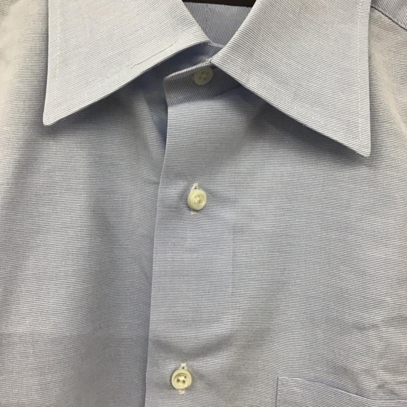 ユナイテッドアローズ UNITED ARROWS シャツ、ブラウス 長袖 長袖シャツ 無地シャツ カラーシャツ 38 無地 水色 / ライトブルー /  メンズ USED 古着 中古 10134948