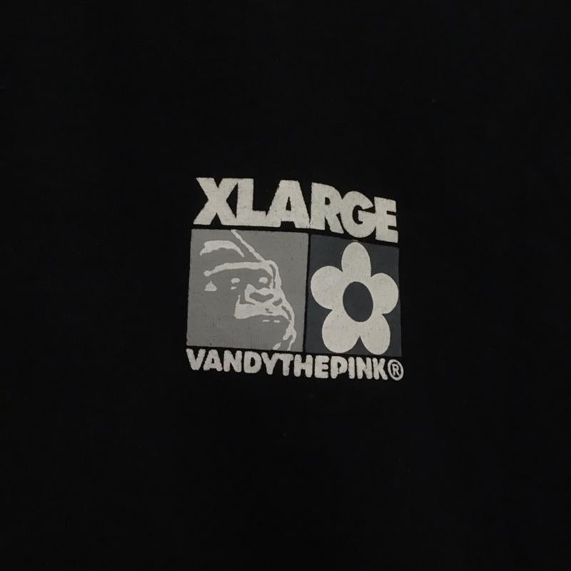 エクストララージ XLARGE Tシャツ 半袖 半袖カットソー プリントTシャツ クルーネックカットソー S プリント 黒 / ブラック /  メンズ USED 古着 中古 10145268