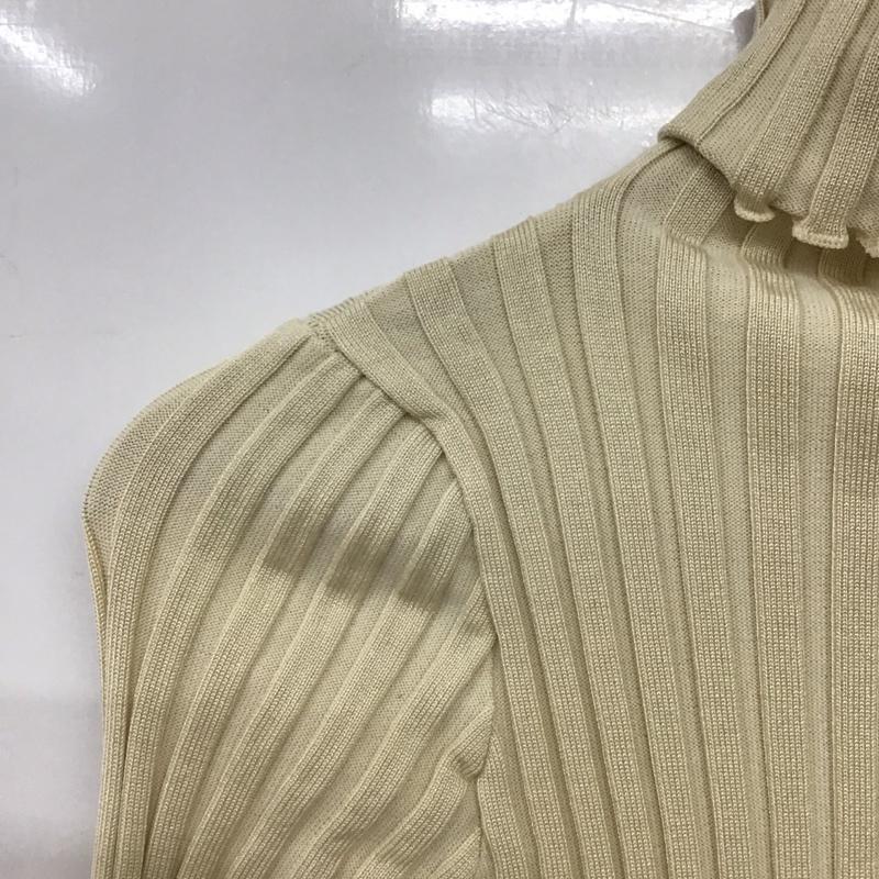 フィフス fifth カットソー 長袖 M 無地 ベージュ / ベージュ /  レディース USED 古着 中古 10140745