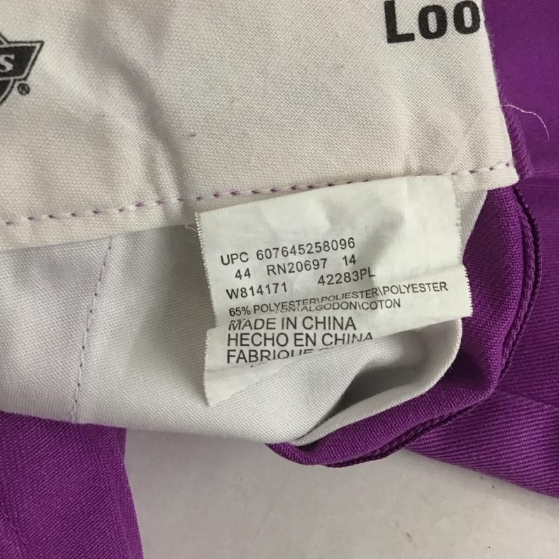 ディッキーズ Dickies パンツ ショートパンツ ショートパンツ ハーフパンツ カジュアルパンツ 28インチ ロゴ、文字 紫 / パープル /  メンズ USED 古着 中古 10144547