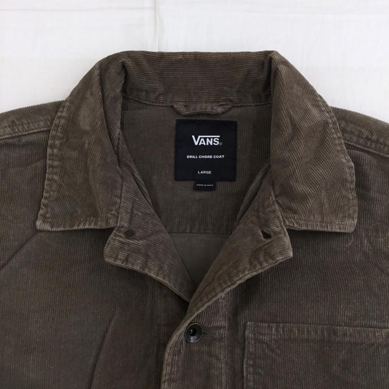 バンズ VANS ジャケット、上着 ジャケット、ブレザー L 無地 茶 / ブラウン /  メンズ USED 古着 中古 10137351