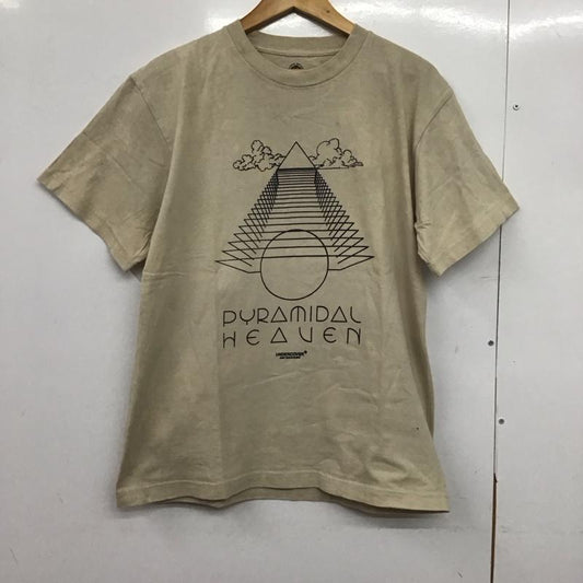 アンダーカバー UNDERCOVER Tシャツ 半袖 半袖カットソー プリントTシャツ クルーネックカットソー M プリント ベージュ / ベージュ /  メンズ USED 古着 中古 10148923