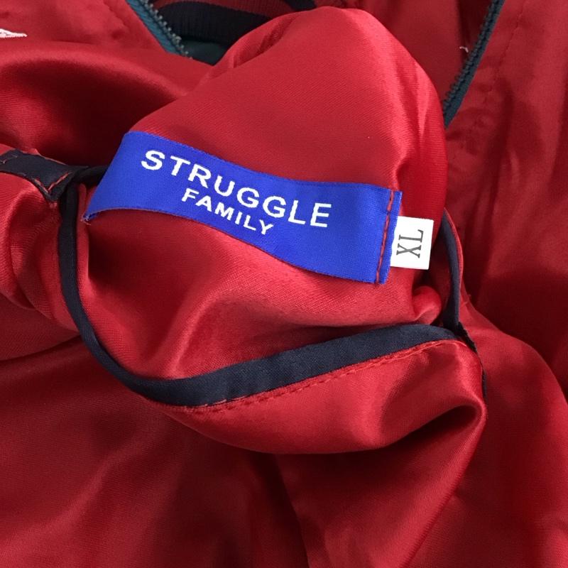 古着 USED ジャケット、上着 ジャケット、ブレザー ジップアップジャケット ジャンパー ジャケット アウター strugglefamily XL ロゴ、文字 マルチカラー / マルチカラー /  メンズ USED 古着 中古 10121037
