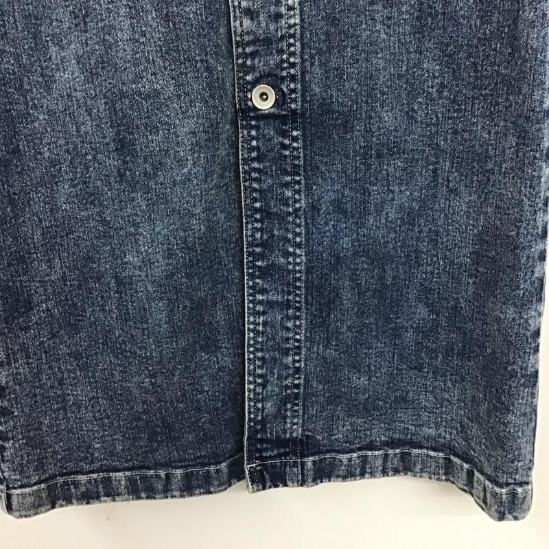 ココ ディール COCO DEAL スカート ロングスカート 1 無地 青 / ブルー /  レディース USED 古着 中古 10151100