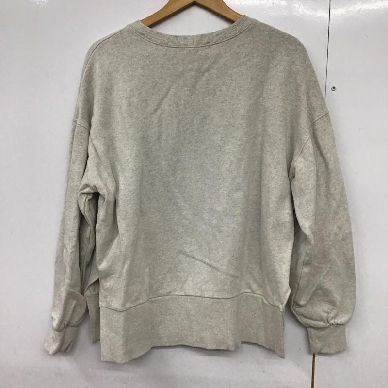 チャオパニックティピー CIAOPANIC TYPY トレーナー 長袖 ONE SIZE ロゴ、文字 X プリント 灰 / グレー /  レディース USED 古着 中古 10142895