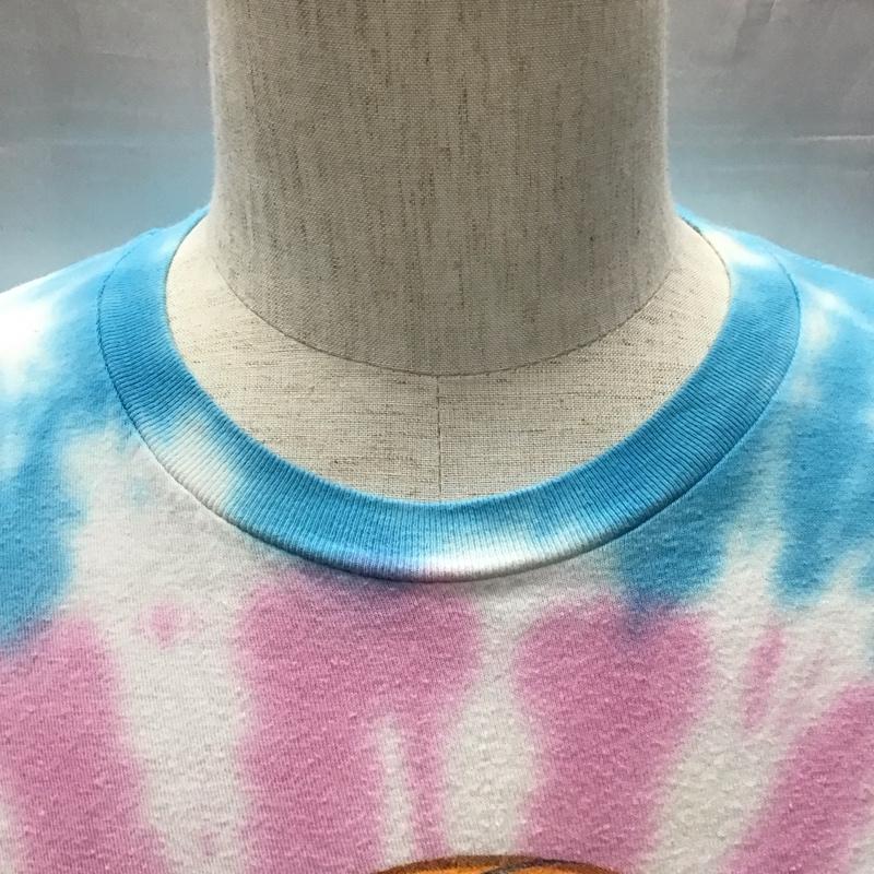 古着 USED Tシャツ 半袖 半袖カットソー プリントTシャツ クルーネックカットソー 古着 L プリント マルチカラー / マルチカラー /  メンズ USED 古着 中古 10117459