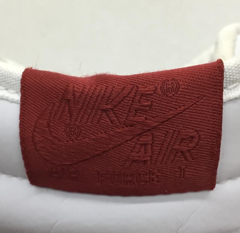ナイキ NIKE スニーカー スニーカー 335844-611 AIR FORCE 1 HIGH SUPREME エアフォース1　ハイ　サプリーム 28.0cm ロゴ、文字 白 / ホワイト / X 赤 / レッド /  メンズ USED 古着 中古 10124091