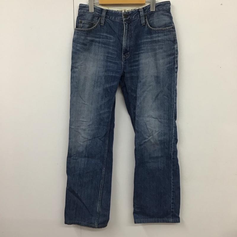 エディーバウアー Eddie Bauer パンツ デニム、ジーンズ デニムパンツ ストレートパンツ ワイドパンツ カジュアルパンツ 32インチ 無地 インディゴ / インディゴ /  メンズ USED 古着 中古 10115146