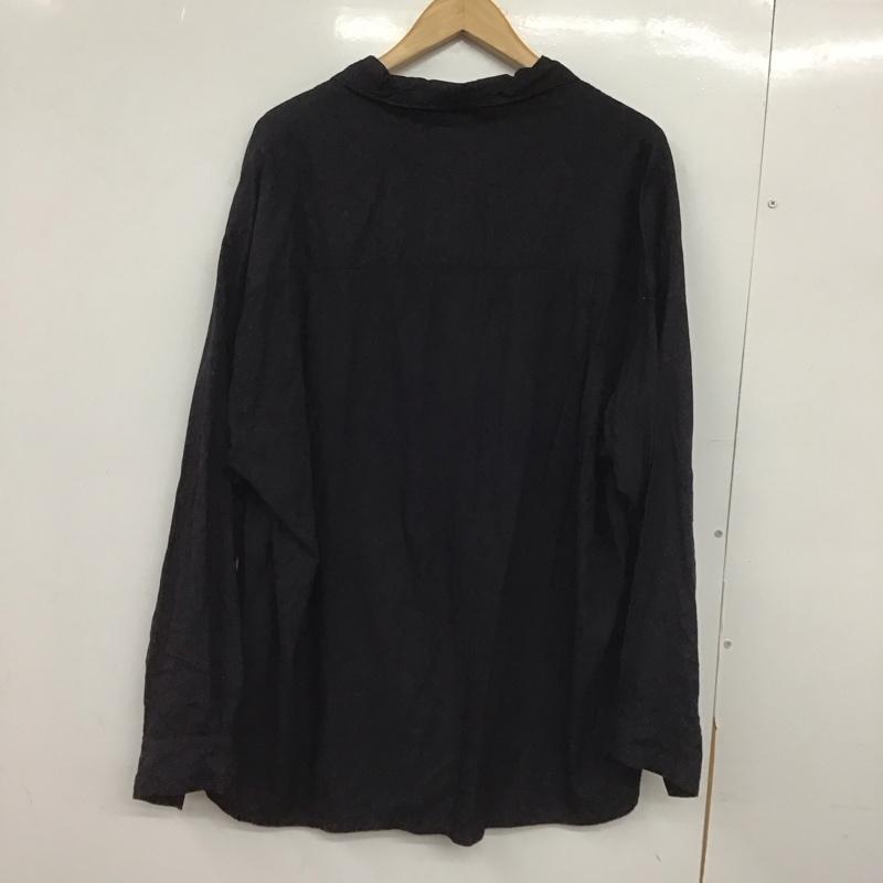 フリークスストア FREAK S STORE シャツ、ブラウス 長袖 長袖シャツ 刺繍シャツ カラーシャツ M 刺繍 黒 / ブラック /  メンズ USED 古着 中古 10148958