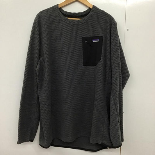 パタゴニア patagonia トレーナー 長袖 40235fa23 R1 エアクルー XL 無地 灰 / グレー /  メンズ USED 古着 中古 10143332