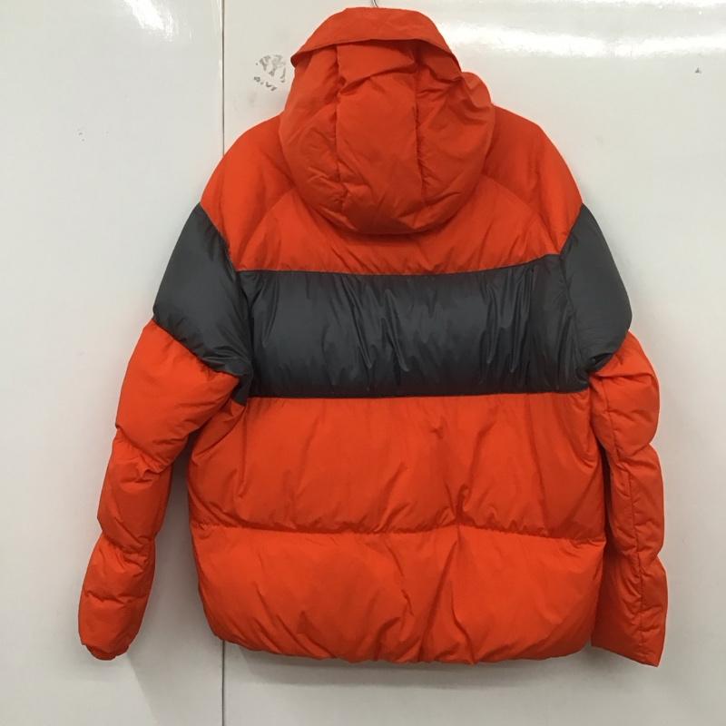 ナイキ NIKE ジャケット、上着 ジャケット、ブレザー bv4720-891 フィルダウンフーディジャケット ダウンジャケット L 無地 橙 / オレンジ /  メンズ USED 古着 中古 10129602