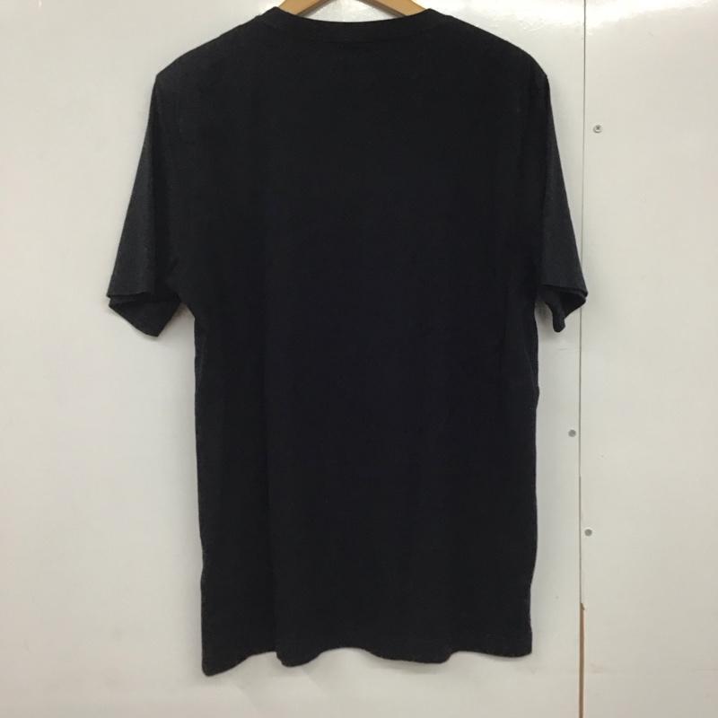 ディーゼル DIESEL Tシャツ 半袖 半袖カットソー プリントTシャツ クルーネックカットソー S プリント 黒 / ブラック /  メンズ USED 古着 中古 10140711