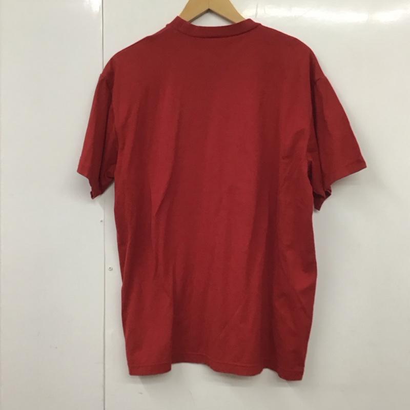 ナイキ NIKE Tシャツ 半袖 半袖カットソー プリントTシャツ クルーネックカットソー XL ロゴ、文字 えんじ / ワインレッド /  メンズ USED 古着 中古 10130338