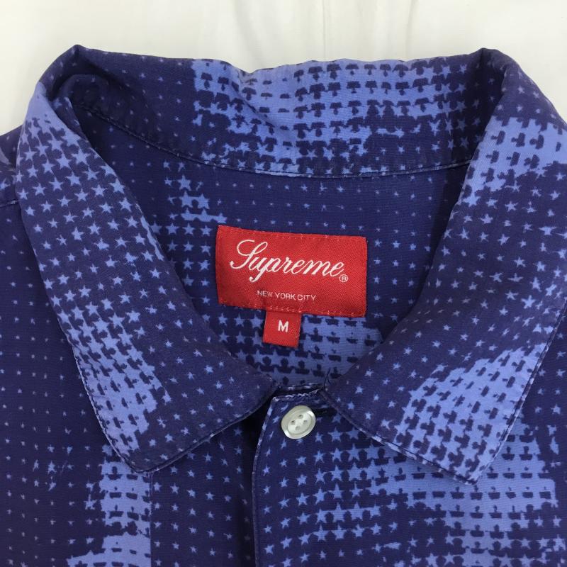 シュプリーム Supreme シャツ、ブラウス 半袖 Supreme 22SS LIL KIM SHIRT M 総柄 青 / ブルー / X 水色 / ライトブルー / X 赤 / レッド /  メンズ USED 古着 中古 10127969