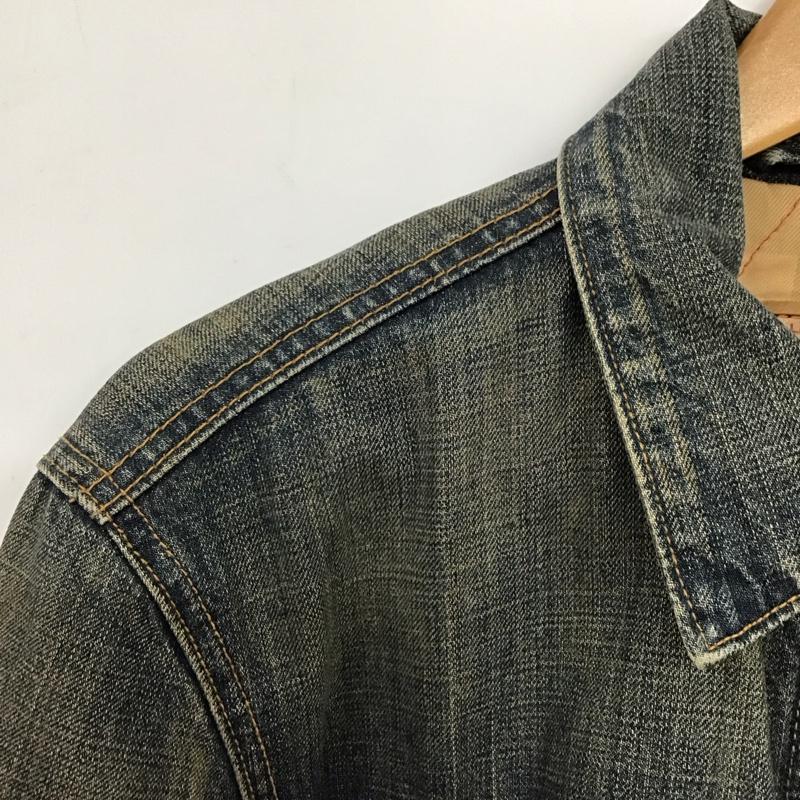 リーバイストラウスアンドコー Levi Strauss & co. ジャケット、上着 ジャケット、ブレザー デニムジャケット Gジャン アウター カジュアルジャケット M 無地 インディゴ / インディゴ /  メンズ USED 古着 中古 10140324
