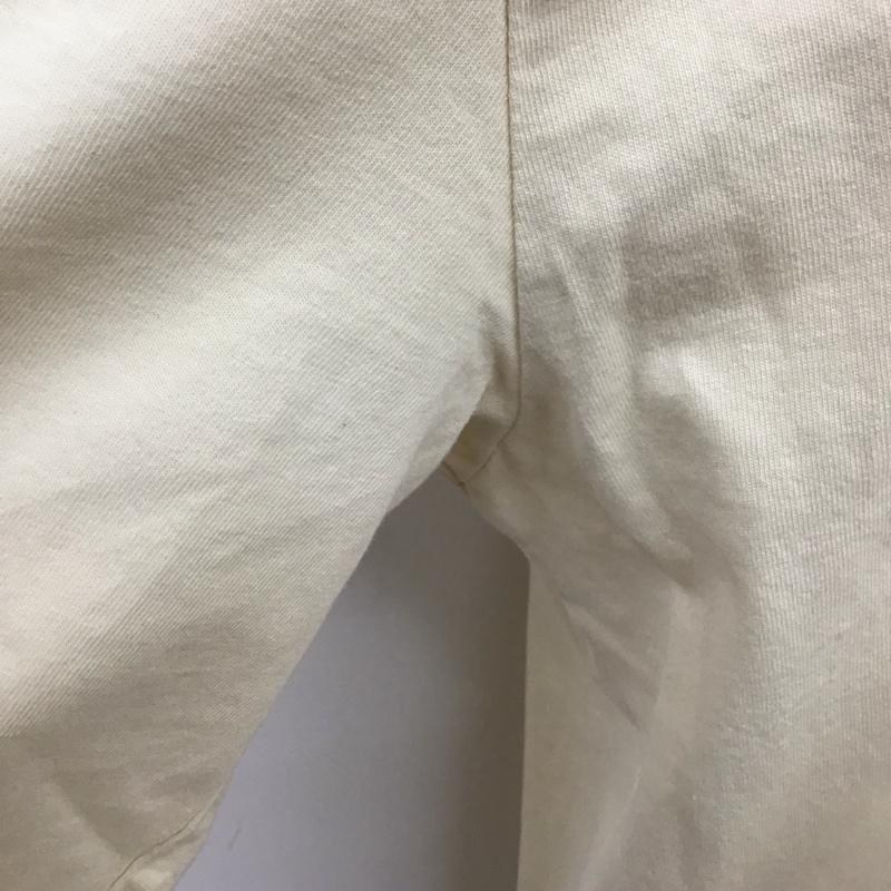 エッセンシャルズ ESSENTIALS カットソー 長袖 長袖カットソー クルーネックカットソー プリントカットソー M ロゴ、文字 アイボリー / アイボリー /  メンズ USED 古着 中古 10125920