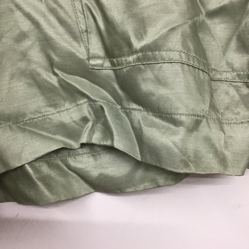 古着 USED パンツ ショートパンツ girl 0 無地 薄緑 / ライトグリーン /  レディース USED 古着 中古 10115106