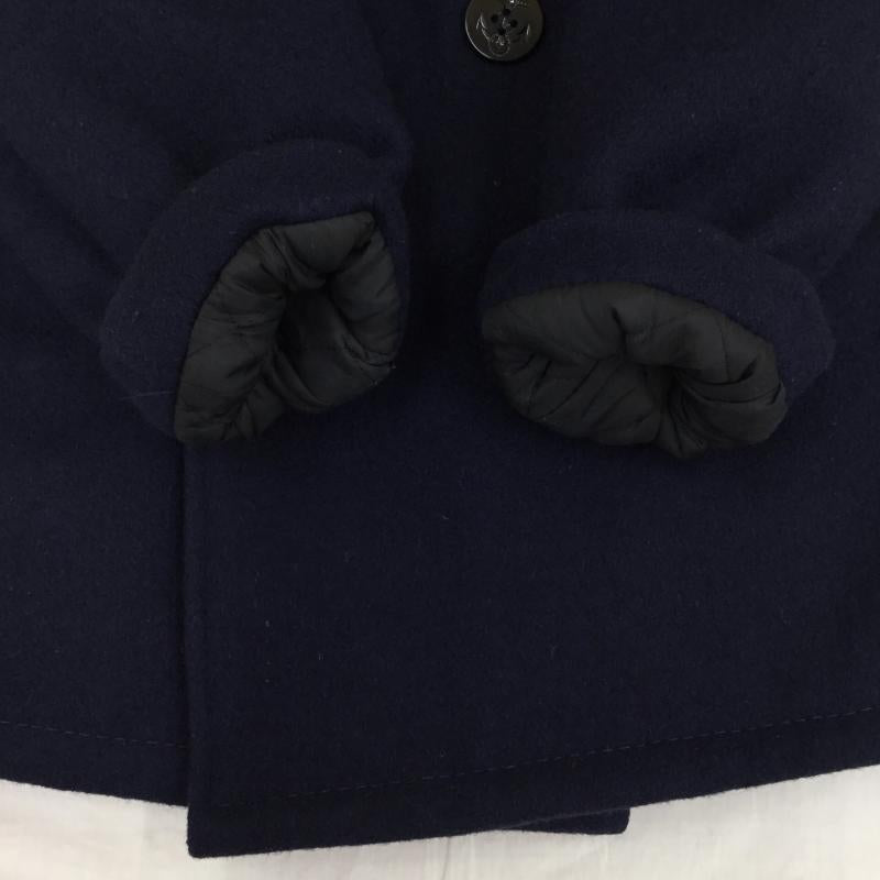 ショット schott コート コート一般 U.S.740N PEA JACKET 38 無地 紺 / ネイビー /  メンズ USED 古着 中古 10140000