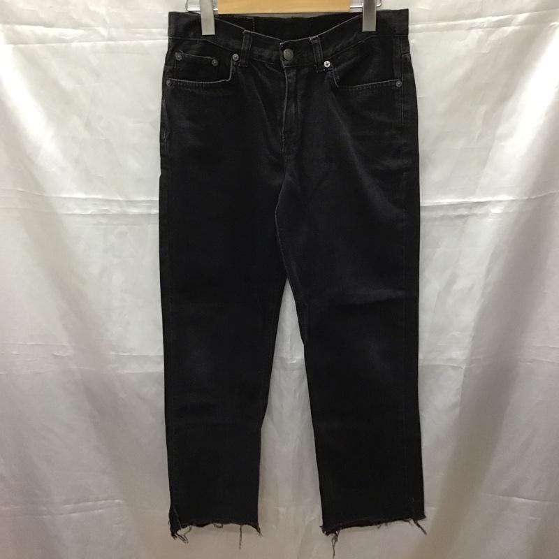 ラルフローレン RALPHLAUREN パンツ デニム、ジーンズ 無地 黒 / ブラック /  レディース USED 古着 中古 10112412