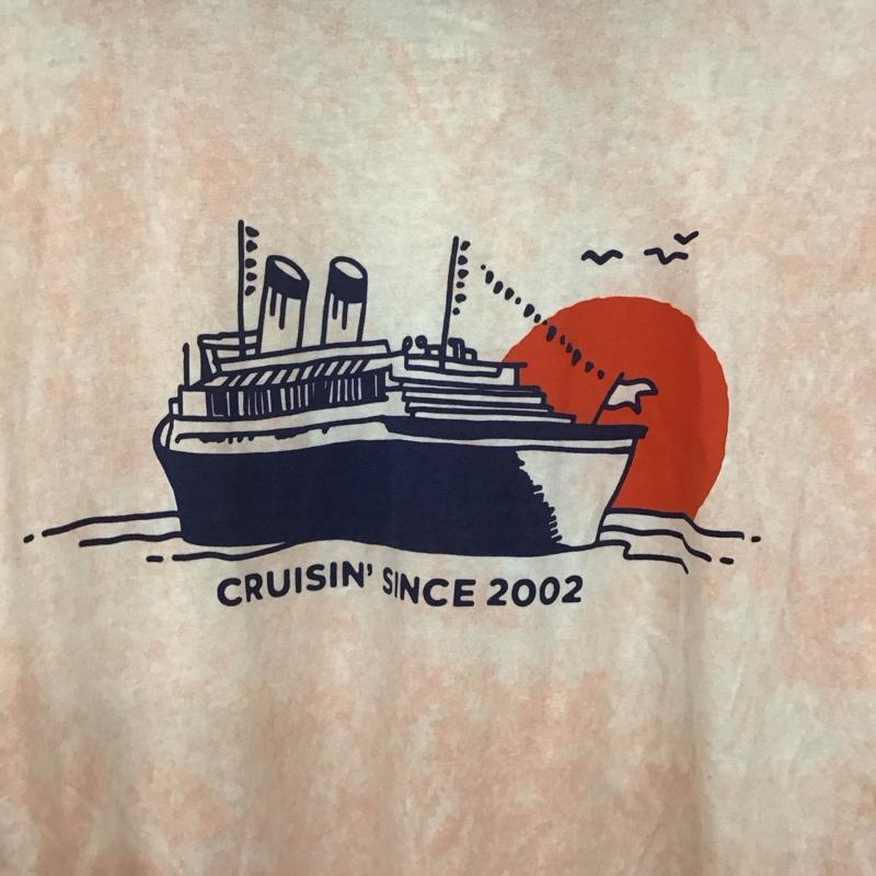 ナイキ NIKE Tシャツ 半袖 dd1288-693 CRUISINSSTシャツ 半袖カットソー プリントTシャツ XXL ロゴ、文字 桃 / ピンク /  メンズ USED 古着 中古 10128777