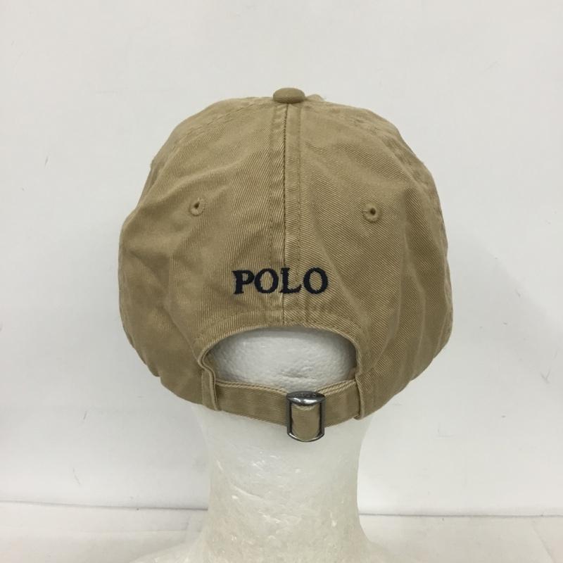 ポロラルフローレン POLO RALPH LAUREN 帽子 キャップ コットン ワンポイント ベージュ / ベージュ /  メンズ USED 古着 中古 10138047