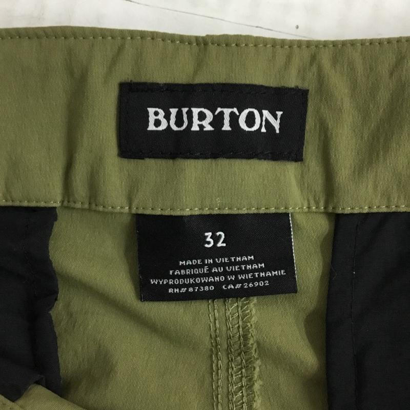 バートン BURTON パンツ ワークパンツ、ペインターパンツ カーゴパンツ カジュアルパンツ ワイドパンツ ワークパンツ 32インチ 無地 カーキ / カーキ /  メンズ USED 古着 中古 10116604