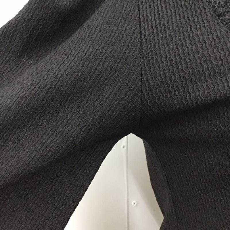ザラ ZARA ワンピース ロングスカート 5039 945 800 長袖 Vネック S 刺繍 黒 / ブラック /  レディース USED 古着 中古 10115907