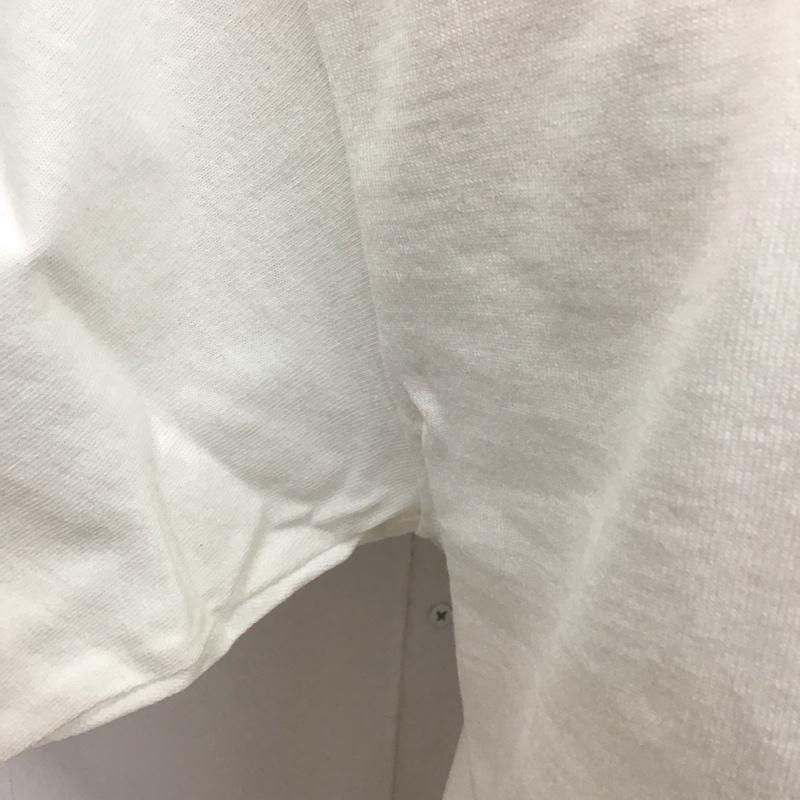 ベイプ BAPE Tシャツ 半袖 半袖カットソー プリントTシャツ クルーネックカットソー L ロゴ、文字 白 / ホワイト /  メンズ USED 古着 中古 10111946