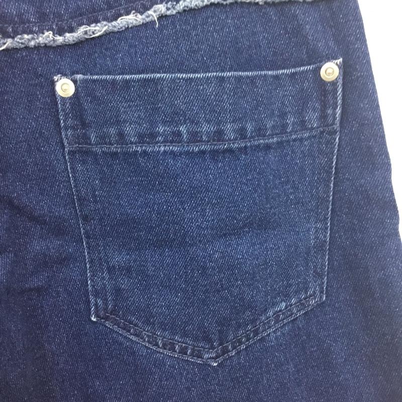 ハレ HARE パンツ デニム、ジーンズ デニムパンツ ストレートパンツ ワイドパンツ カジュアルパンツ S 無地 インディゴ / インディゴ /  メンズ USED 古着 中古 10120690