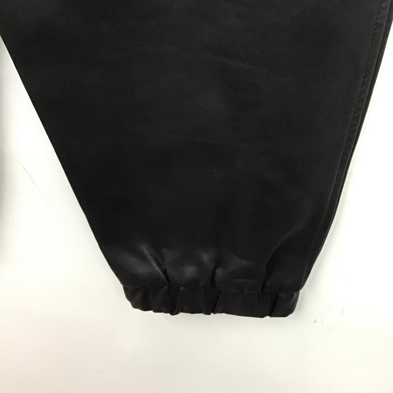 ザラ ZARA ボトムス ボトムス 8574 227 800 フェイクレザーパンツ 38 無地 黒 / ブラック /  レディース USED 古着 中古 10120867