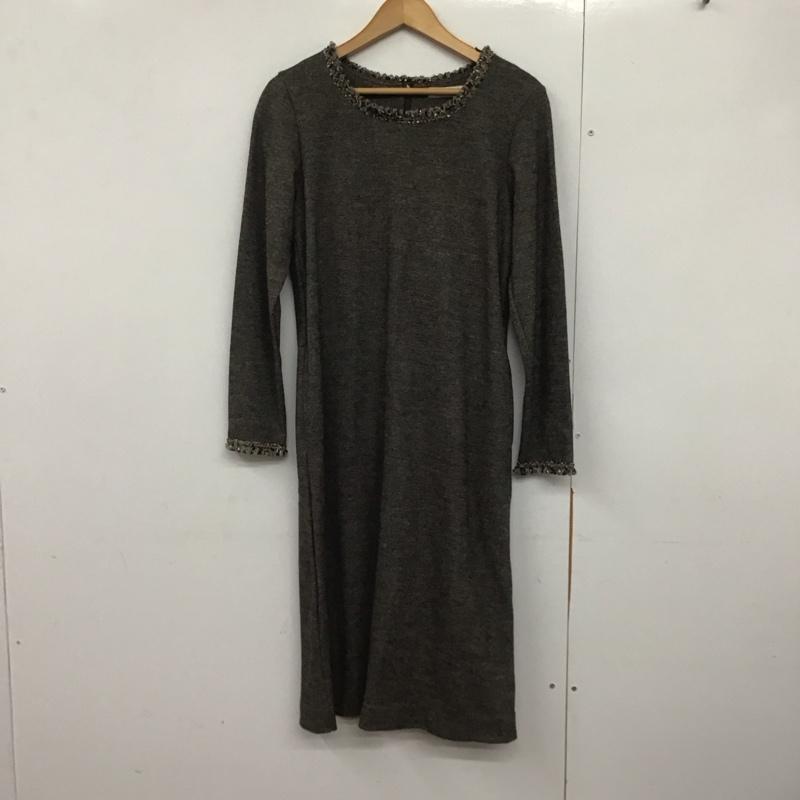 インゲボルグ INGEBORG ワンピース ロングスカート 長袖ロングワンピース タイトワンピース カジュアルワンピース 3 無地 マルチカラー / マルチカラー /  レディース USED 古着 中古 10142654