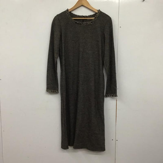 インゲボルグ INGEBORG ワンピース ロングスカート 長袖ロングワンピース タイトワンピース カジュアルワンピース 3 無地 マルチカラー / マルチカラー /  レディース USED 古着 中古 10142654