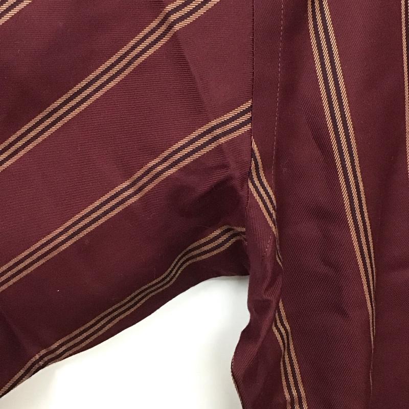 ブルックスブラザーズ BROOKS BROTHERS シャツ、ブラウス 長袖 長袖シャツ ストライプシャツ カラーシャツ ボタンダウンシャツ M ストライプ えんじ / ワインレッド /  メンズ USED 古着 中古 10131168