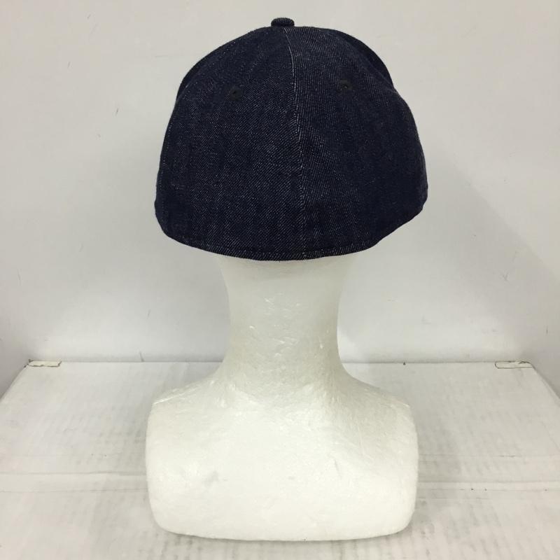 ニューエラ NEW ERA 帽子 キャップ 59FIFTY 59.6cm デニム ワンポイント インディゴ / インディゴ /  メンズ USED 古着 中古 10109914