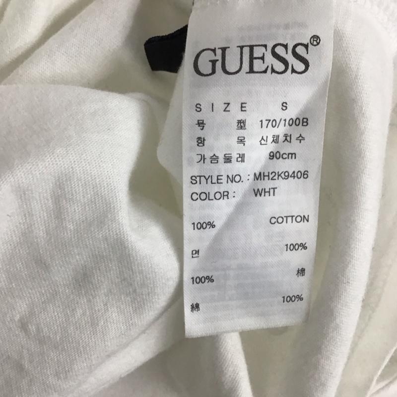 アマールゲソウス AMAL Guessous Tシャツ 半袖 半袖カットソー プリントTシャツ クルーネックカットソー S ロゴ、文字 白 / ホワイト /  メンズ USED 古着 中古 10147055