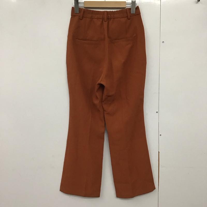 ローリーズファーム LOWRYS FARM パンツ スラックス S 無地 茶 / ブラウン /  レディース USED 古着 中古 10142872