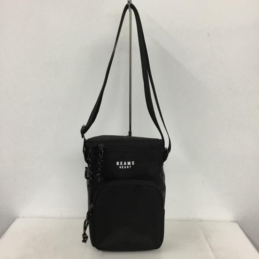 ビームス ハート BEAMS HEART ショルダーバッグ ショルダーバッグ 42-61-0058-819 ボックスショルダーバッグ ロゴ、文字 黒 / ブラック /  メンズ USED 古着 中古 10146330